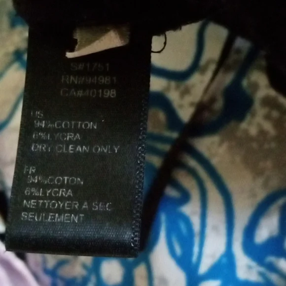 Twentyone beaded black bodice -top M - Picture 4 of 4